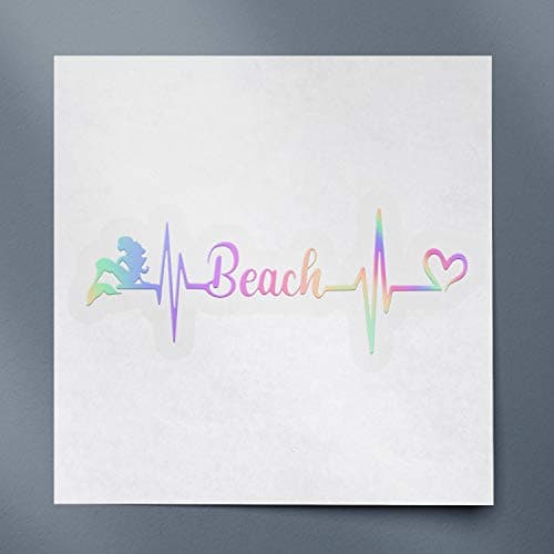 Decal Stickers Mermaid Beach Love Hologram Set of 2 Premium Waterproof ANDstic909452HO  
Decal Stickers Mermaid Beach Lo — Hologram