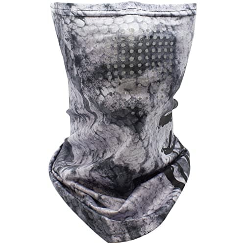 Salt Life unisex-adult athletic face shield for outdoor activities UV protection clear vision lightweight designmedium s — Grey