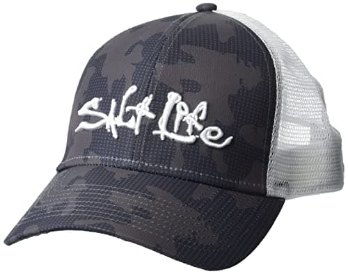 Salt Life Men's Summer Cooling Hat — Ebony
