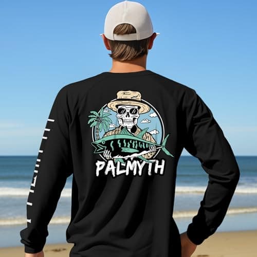 Palmyth Fishing Shirts for Men Long Sleeve UPF 50+ Sun Protection Tee
Palmyth Fishing Shirts for Men Sun Protection Sun