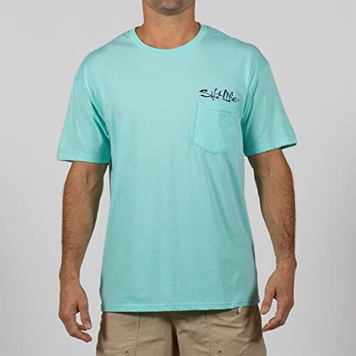 Salt Life Men's Simply Salty Summer Shorts for Beach and Pool
| Salt Life Men's Simply Salty Wide Leg Shorts for Men's