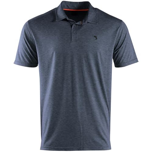 Salt Life Men's Performance Outrigger Polo Short Sleeve Tee
| Salt Life Men's Outrigger Performance Short Sleeve Polo S — Navy Heather