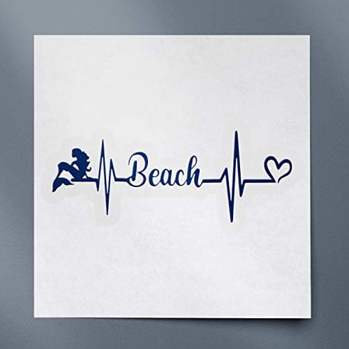 Decal Stickers Mermaid Beach Love Hologram Set of 2 Premium Waterproof ANDstic909452HO  
Decal Stickers Mermaid Beach Lo — Navy Blue