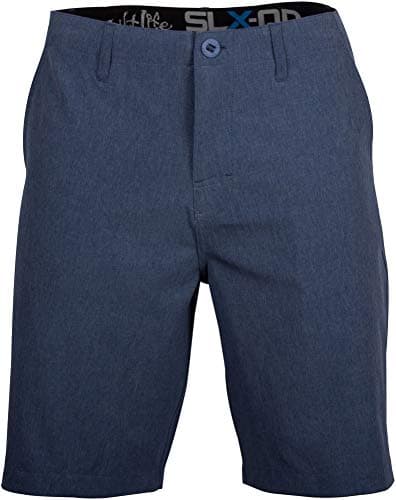 Salt Life Men's Comfortable Transition Walkshort for Outdoor Summer Activities — Atlantic