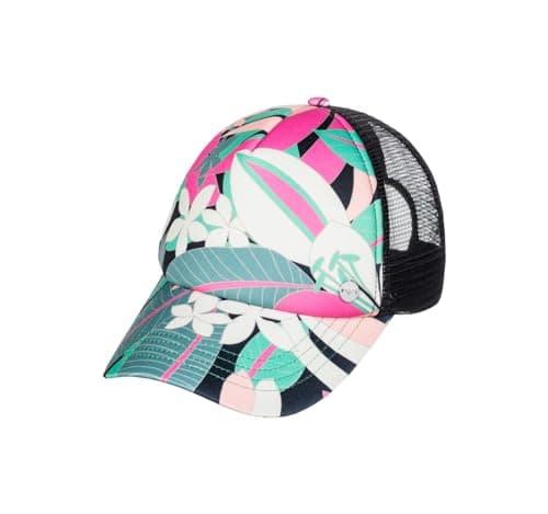 Roxy Women's WaterComeDown Trucker Hat Lightweight Breathable Summer Sun Protection Hat
Roxy Women's Water Come Down Tru — Anthracite Palm Song Axs