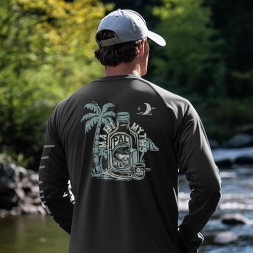 Palmyth Men's Long Sleeve Sun Protection Shirts
| Palmyth UV UPF 50+ Fishing Shirts for Men
| Palmyth Quick Dry Men's L