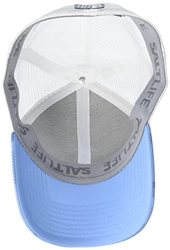 Salt Life Men's Fashionable Scaled Rogue Hat for Outdoor Adventures with UV Protection, Wide Brim Design, .Size: Medium,