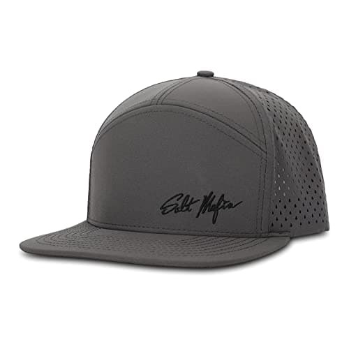 Salt Mafia Men's Waterproof 7 Panel Flat Brim Surfer Hat
| Salt Mafia Men's Waterproof Hats for Surfing and Outdoor Act — Sharkskin