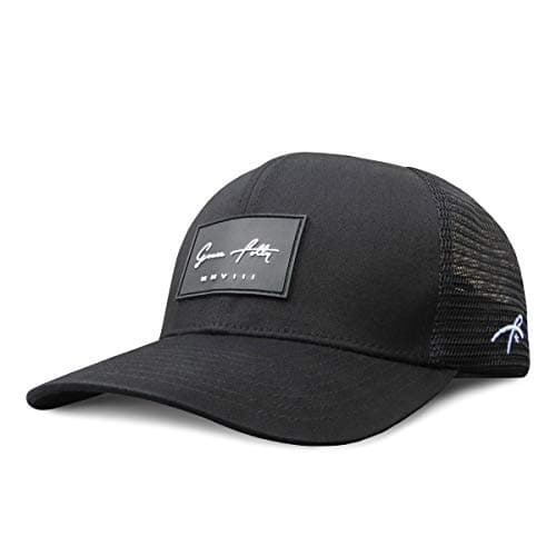 Grace Folly Trucker Hat for Men or Women: Stylish Cool Designs, Versatile Fashion Accessory — Signature Black