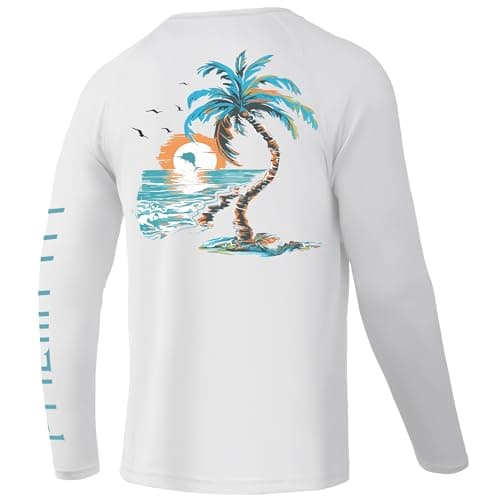 Palmyth Fishing Shirts for Men Long Sleeve UPF 50+ Sun Protection T-Shirt
| Palmyth Fishing Shirts Men Long Sleeve UPF