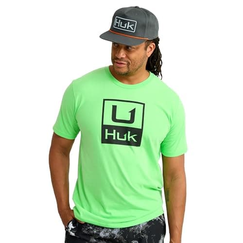HUK Men's Performance Fishing Quick-Dry Short Sleeve Tee
| HUK Men's Fishing Logo Quick-Dry Short Sleeve Tee
| HUK Men' — Logo - Summer Green