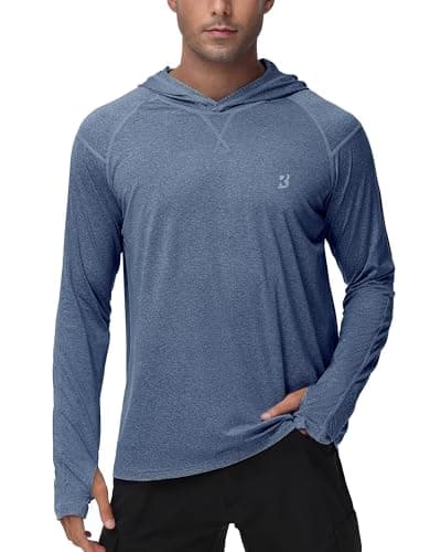 UPF 50+ Mens Fishing Shirts for Hiking and Running
| UV Sun Hoodie Long Sleeve Shirts for Fishing and Swimming
| Global