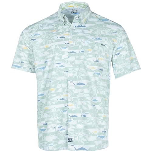 Salt Life Men's Sun Protection Woven Short Sleeve Performance Tee
| Salt Life Men's Comfortable Breathable Woven Short