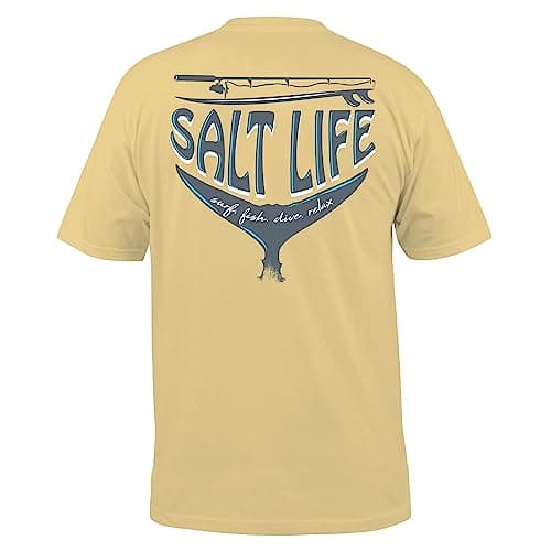 Salt Life Men's Sl Reel Short Sleeve Tee + Core Keyword + Attribute + Use Case + Highlight + Specification + Hot Search
