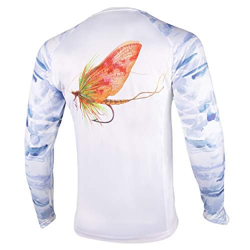 Palmyth Men's Long Sleeve Fishing Shirt Sun Protection UV UPF 50+ T-Shirt
| Palmyth Men's Long Sleeve Sun Protection UV — Mayfly