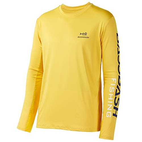UV Protection Fishing T-Shirts for Men Global Recycled Standard UPF 50+
| Men's Long Sleeve Fishing T-Shirt UV Protecti — Amber/Dark Blue Logo