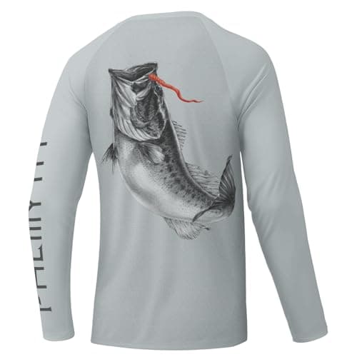 Palmyth Men's Long Sleeve UPF 50+ Fishing Shirt Sun Protection
| Palmyth Men's Long Sleeve UV T-Shirt for Fishing Sun P
