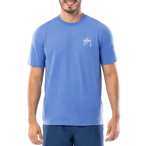 Guy Harvey Men’s Threadcycled Short Sleeve T-Shirt for Outdoor Adventures Comfort and Style