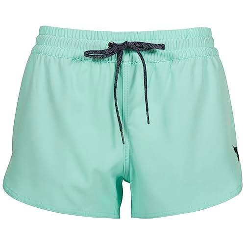 Salt Life Women's Wanderlust Volley Shorts - Comfortable Beach Shorts for Women | Perfect for Summer Beach Days | Quick — Aruba Blue
