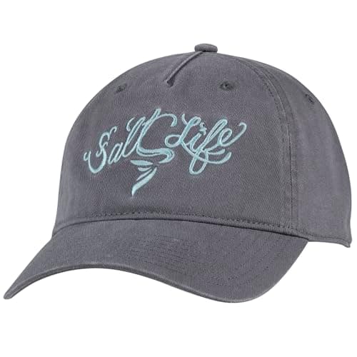 Salt Life Women's Summer Sun Protection Mermaid Hat with Wide Brim and Adjustable Strap — Quartz