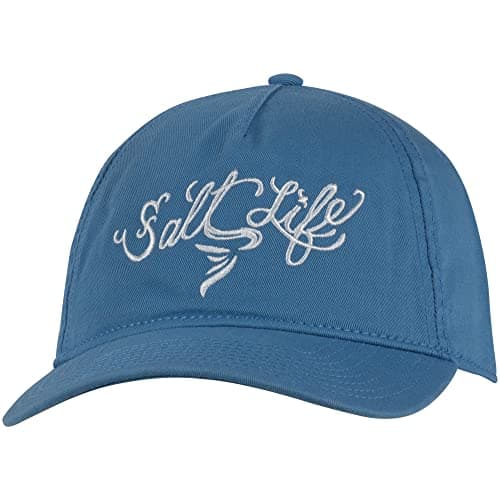Salt Life Women's Summer Sun Protection Mermaid Hat with Wide Brim and Adjustable Strap — Ocean