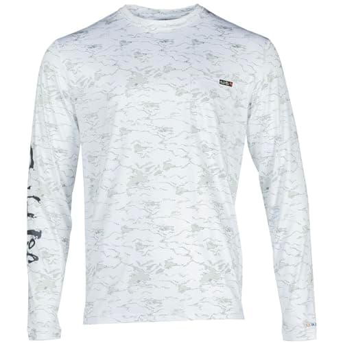 Salt Life Men's Tactical Camo Long Sleeve Performance Pocket Tee for Outdoor Adventure
| Salt Life Men's Tactical Camo — White