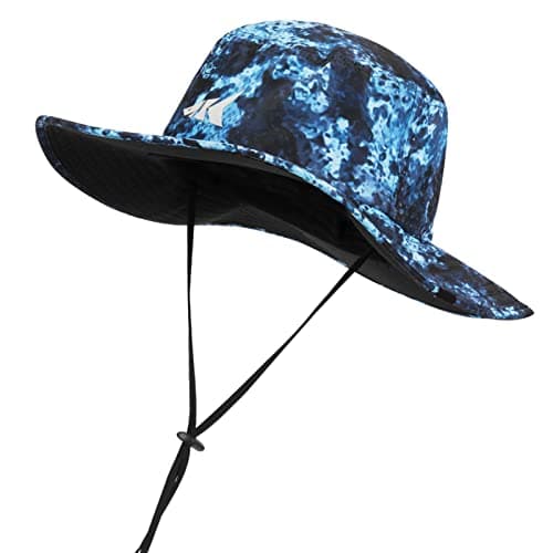 KastKing Sol Armis UPF 50 Boonie Hat - Sun Protection for Fishing, Beach & Hiking  
KastKing Sol Armis UPF 50 Boonie Hat — M: Calypso (Laser-vented Design)