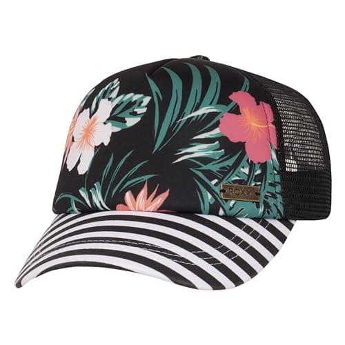 Roxy Women's WaterComeDown Trucker Hat Lightweight Breathable Summer Sun Protection Hat
Roxy Women's Water Come Down Tru — Anthracite Badami Exc