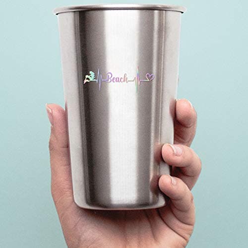 Decal Stickers Mermaid Beach Love Hologram Set of 2 Premium Waterproof ANDstic909452HO  
Decal Stickers Mermaid Beach Lo