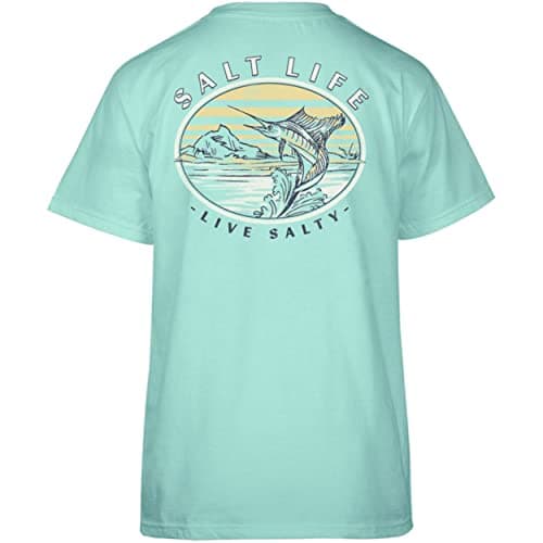 Salt Life Women's Sea Escape Badge Long Sleeve Tee + Size + Color + Versatile For All-Day Wear + UV Protection + Soft An
