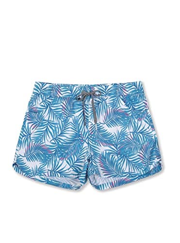 UPF50+ Quick Dry Women's Swim Shorts for Summer Beach Days
| Women's Drawstring Board Shorts: UPF50+ Quick Dry Swim Sho — Tropical Leaf White
