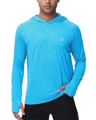 UPF 50+ Mens Fishing Shirts for Hiking and Running
| UV Sun Hoodie Long Sleeve Shirts for Fishing and Swimming
| Global — A02-flower Grey Sky Blue