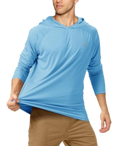 UPF 50+ Sun Protection Fishing Hoodie for Men Outdoor Activities
| Long Sleeve UV Protection Fishing Shirt for Men Suit