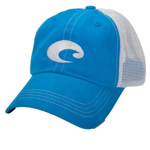 Costa Del Mar Mesh Hat for Men during Summer Sun Protection
| Costa Del Mar Mesh Hat with UV Protection Ideal for Outdo — Blue