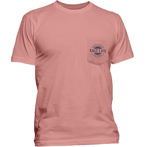 Salt Life Men's First Light Short Sleeve Classic Fit Shirt for Outdoor Adventures Comfort and Style