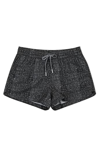 UPF50+ Quick Dry Women's Swim Shorts for Summer Beach Days
| Women's Drawstring Board Shorts: UPF50+ Quick Dry Swim Sho — Denim Black