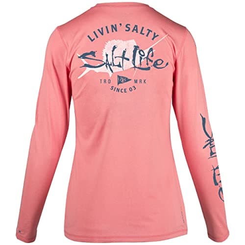 Salt Life Women's Fashionable Long Sleeve Performance Tee for Casual Wear
| Salt Life Women's Comfortable Long Sleeve P — Coral Heather