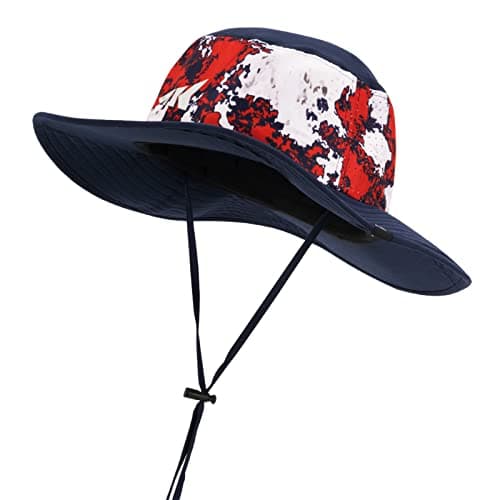 KastKing Sol Armis UPF 50 Boonie Hat - Sun Protection for Fishing, Beach & Hiking  
KastKing Sol Armis UPF 50 Boonie Hat — P: Patriot (Laser-vented Design)