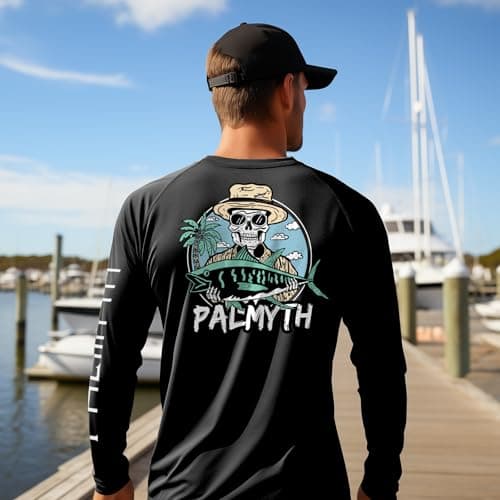 Palmyth Fishing Shirts for Men Long Sleeve UPF 50+ Sun Protection Tee
Palmyth Fishing Shirts for Men Sun Protection Sun