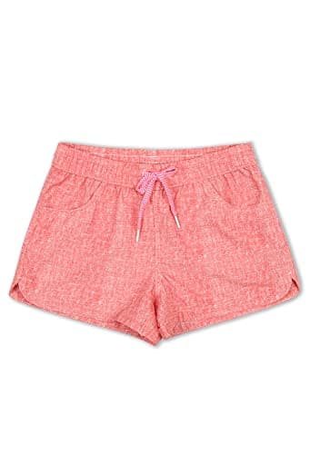 UPF50+ Quick Dry Women's Swim Shorts for Summer Beach Days
| Women's Drawstring Board Shorts: UPF50+ Quick Dry Swim Sho — Denim Pink
