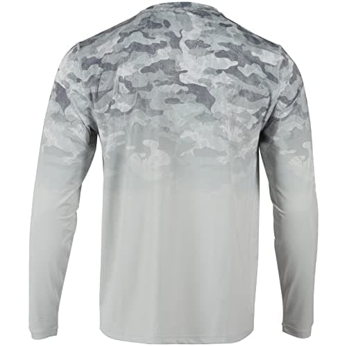 Salt Life Men's Performance Long Sleeve Shirt For Outdoor Activities Breathable Mesh Design