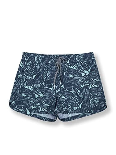 UPF50+ Quick Dry Women's Swim Shorts for Summer Beach Days
| Women's Drawstring Board Shorts: UPF50+ Quick Dry Swim Sho — Leaf Navy