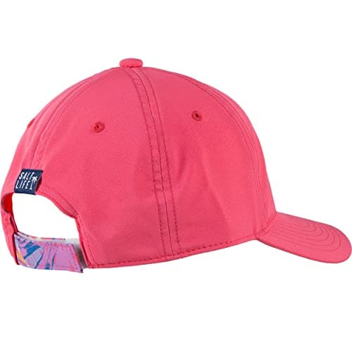 Salt Life Girls' SALTY MERMAID YOUTH HAT - Fashionable Summer Beach Hat for Girls | Wide Brim Protection | Youth Size 21