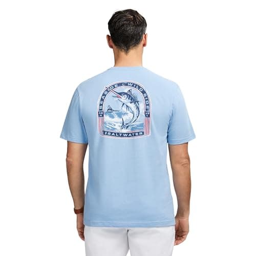 IZOD Men's Short Sleeve Graphic T-Shirt | Casual Wear | Comfortable and Stylish | Made with High-Quality Cotton | Availa