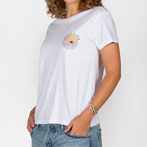 Salt Life Women's Coastline Dreamin Short Sleeve Boyfriend Tee Soft Cotton Comfort
| Salt Life Women's Coastline Dreami