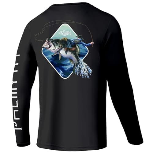 Palmyth Men's Long Sleeve UPF 50+ Fishing Shirts for Sun Protection
| Palmyth Men's Sun Protection Long Sleeve Fishing