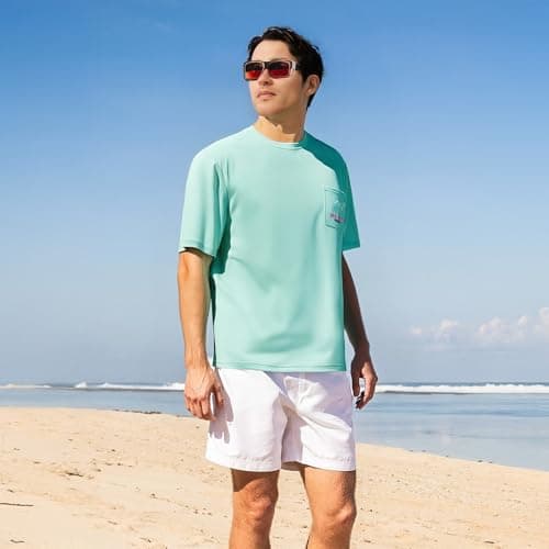 BASSDASH Men's UPF 50+ Fishing Graphic T-Shirt Quick Dry UV Sun Protection Casual Outdoor FS46M