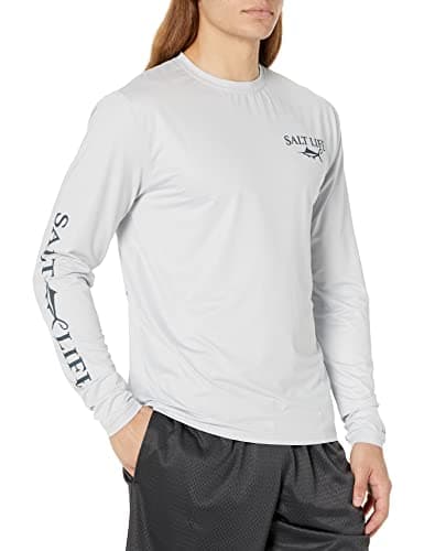 Salt Life Men's Dragnet SLX Long Sleeve Classic Fit Fishing Shirt