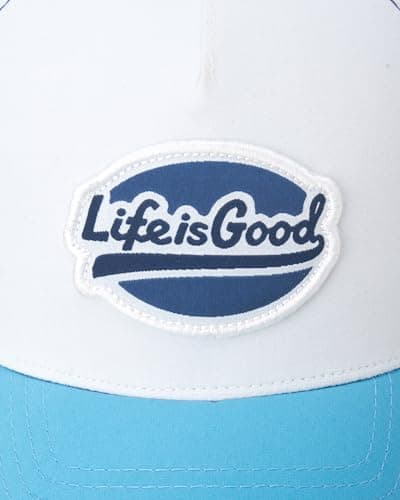 Life is Good Men's Mesh-Back Trucker Hat for Outdoor Summer Events
| Life is Good Men's Adjustable Baseball Cap with Lo