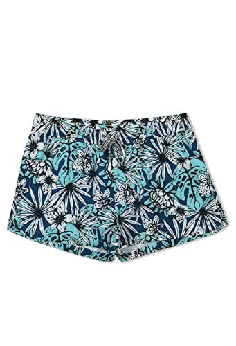 UPF50+ Quick Dry Women's Swim Shorts for Summer Beach Days
| Women's Drawstring Board Shorts: UPF50+ Quick Dry Swim Sho — Flower Blue